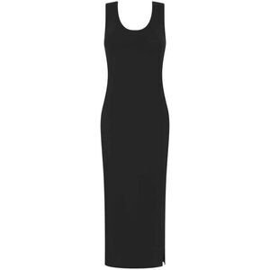 SF Womens/Ladies Racerback Midi Dress / Black